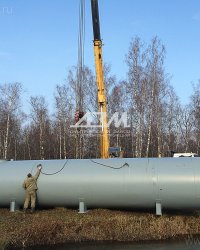 Монтаж емкости для воды