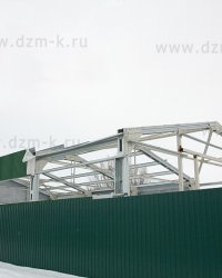 Каркас здания из металлоконструкций