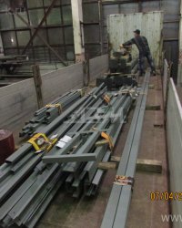 Комплект металлоконструкций для ресторана