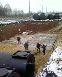 Монтаж Резервуарного парка Агракомплекса Мансурово Курская обл.