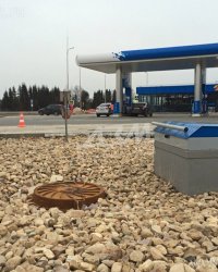 Монтаж трубной обвязки на АЗС ГазпромНефть