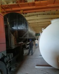Отгрузка резервуара объёмом 100 куб.м.