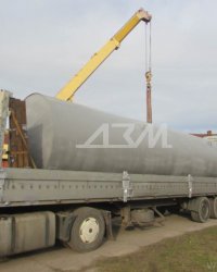 Отгрузка резервуара объяёмом 50 куб.м.