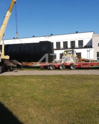 Отгрузка подземного резервуара объёмом 110 куб.м.