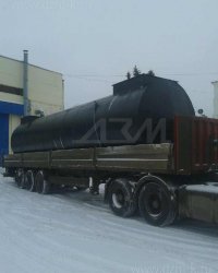 Отгрузка двухсекционной емкости объёмом 50 куб.м. (20+30)
