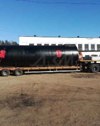 Отгрузка резервуара объёмом 50 куб.м.