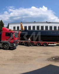 Отгрузка противопожарных резервуаров объёмом 50 м3