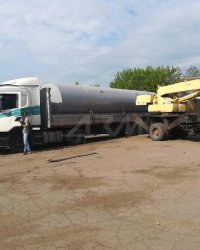 Отгрузка резервуара объёмом 50 куб.м.