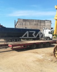 Отгрузка резервуаров для противопоажарных нужд объёмом 55 куб.м.