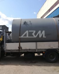 Отгрузка емкости объёмом 20 куб.м.