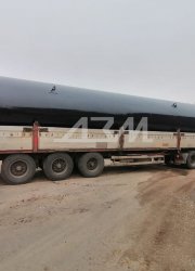 Отгрузка резервуара объёмом 75 куб.м.
