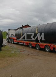 Отгрузка емкостей объёмом 60 куб.м.