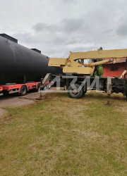 Резервуары объёмом 55 куб.м. на отгрузке