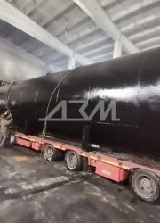 Отгрузка резервуара объёмом 150 куб.м.