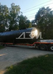 Отправка резервуаров объёмом 50 куб.м