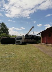 Отгрузка резервуаров 55 куб.м.