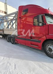 Отгрузка опор для силоса
