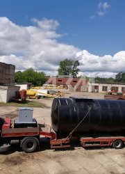 Отгрузка подземного резервуара объёмом 55 куб.м.