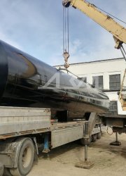 Отгрузка партии резервуаров объёмом 75 куб.м.