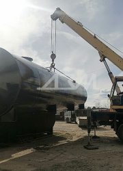 Отгрузка партии резервуаров объёмом 75 куб.м.