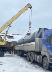 Отгрузка резервуаров объёмом 40 куб.м.