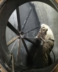 Внутренняя окраска резервуара