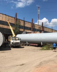 Отгрузка резервуаров для воды объёмом 150 и 190 м3