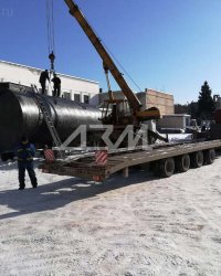 Отгрузка резервуара объёмом 100 куб.м. для трансформаторного масла