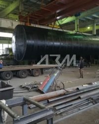 Отгрузка резервуара объёмом 110 м3