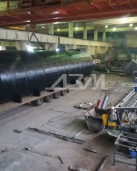 Отгрузка резервуара объёмом 110 м3