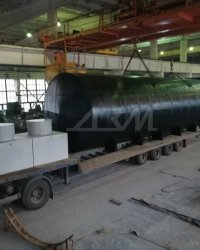 Отгрузка резервуара объёмом 110 м3