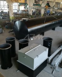 Изготовления противопожарного резервуара объёмом 50 куб.м.