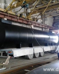 Горизонтальный резервуар для нефтепродуктов объёмом 100 ку.м.