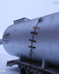 Резервуар для хранения запасов пожарной воды объёмом 100 куб.м.