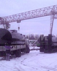 Резервуары для топлива в г.  Дубна