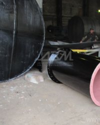 Шахта резервуара для запаса пожарной воды объёмом 100 куб.м. 