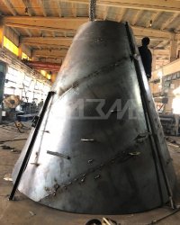 Сварка конуса для силоса объёмом 73 куб.м.