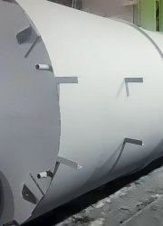 Силос 20 куб.м. на погрузке