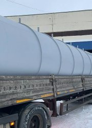 Силос 20 куб.м. на погрузке