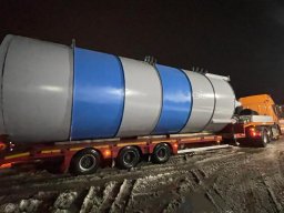Силос двухсекционный