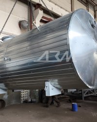 Отгрузка утеплённых резервуаров для сбора конденсата