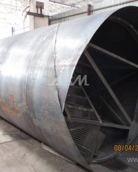 Вертикальный резервуар объёмом 400 куб.м. в рулоне