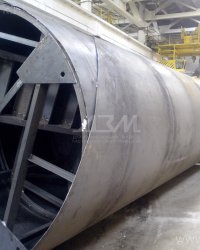 РВС объёмом 40 куб.м. в рулонах для транспортировки