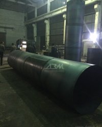 Изготовление ствола -опоры водонапорной башни