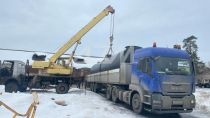 Отгрузка резервуаров объёмом 40 куб.м.